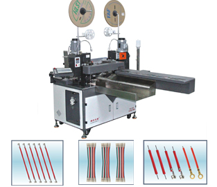 RQ-009全自動(dòng)排線(xiàn)端子機(jī)，4并線(xiàn)高效率產(chǎn)出
